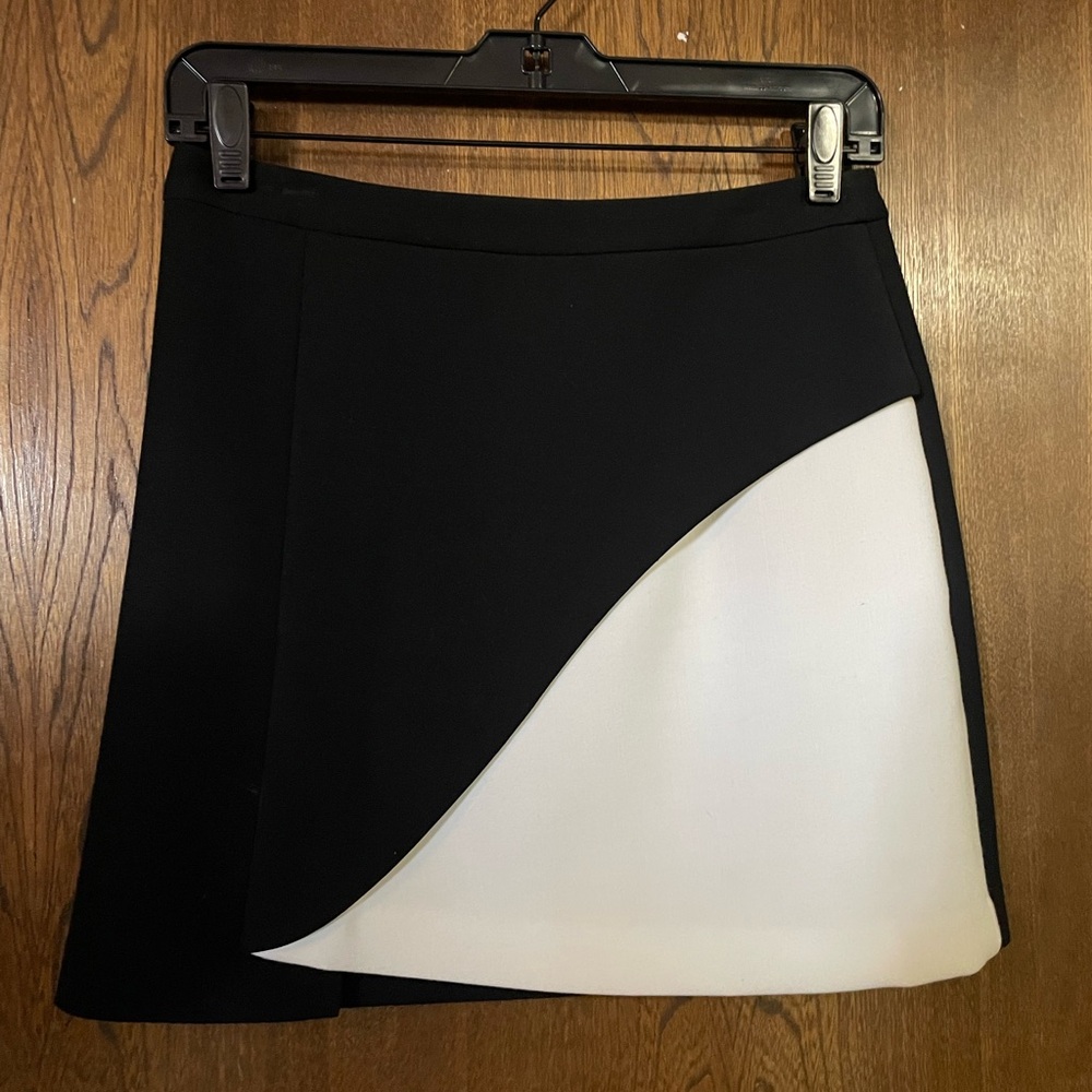 Elegant Black and White Women's Skirt